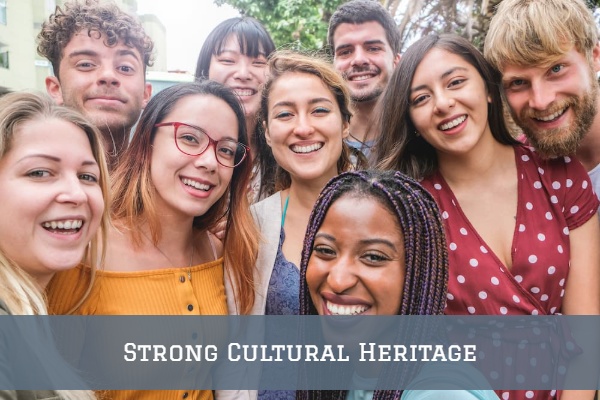Strong culture heritage